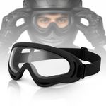 MIKANIX Motorcycle Riding Eyewear Helmet Goggles Anti Scratch | UV Protective Windproof Dirt Shield For Cycling, Bike Riding Off Road Racing And Outdoor Activities