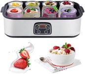 68-131°F 48 Working Hours Yogurt Makers, 1400ml Automatic Yogurt Maker Machine, Led Display Multi-Function Electric Yogurt Machine, Easy Cleaning Yoghurt Maker Gift for Men Women