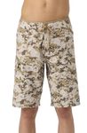 O'NEILL Men's GI Jack 21" Boardshorts - Men's Swim Trunks with Fast-Drying Stretch Fabric - Men's Bathing Suit with Pockets, Desert Camo | Gi Jack 3, 46