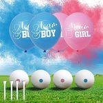 POPUPARTY 4 Pack Gender Reveal Golf