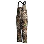 SCENTBLOCKER Drencher Insulated Bib, Polyester Tricot Fabric, S3 Anti-Microbial Odor Prevention, Insulation, Adjustable Suspenders, Snap Closure Ankle - XL - Realtree Edge