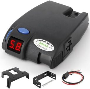 LAJBZ Electronic Brake Control - Proportional Trailer Brake Controller with Easy-to-Read LED Display, Self-Diagnostic, Plug & Play Installation - Compatible with Tekonsha 90160 Primus IQ