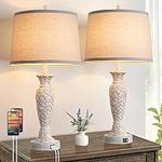 Brightever Resin Table Lamps Set of