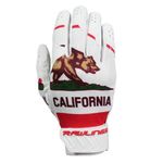 Rawlings 5150 Flag Country Batting Gloves Limited Edition Adult, California, Large