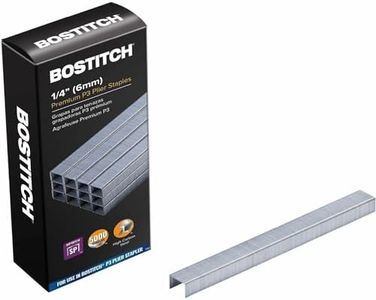 Bostitch Premium Staples for P3-Chrome Plier Stapler, 0.25-Inch Leg, 5,000 Per Box (SP191/4)