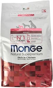 Monge Natural Superpremium ADULT RICH IN CHICKEN, cibo per cani di tutte le razze (0,8 kg)