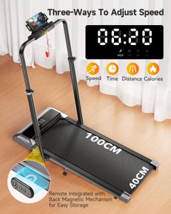 3-in-1 Folding Treadmill – 2.5HP Motor, Compact Home Fitness