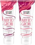 Not Your Mother's Way To Grow Damage Protecting Shampoo & Conditioner Duo Pack 8 oz (1 of each), for longer stronger hair