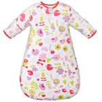 Baby Sleeping Bag Long Sleeves Winter 3.5Tog 100% Organic Cotton Sleeping Bag (12-18 Months)