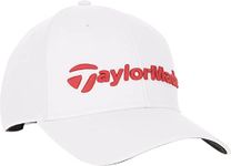 TaylorMade Golf Performance Seeker Hat, Red/White, One Size