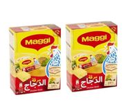 Maggis Chicken Stock Cubes A Flavorful Convenient Seasoning Selected Herbs & Spices | 24 Cube, Each 480gm | (Pack Of 2)