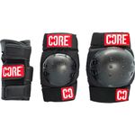 CORE 6 in 1 Junior Protective Knee Pads Set, Skate Protective Gears with Elbow Knee Wrist Guards Pads, Skate Pads for Kids Youth Adult for Skateboarding Scooter Cycling Biking Skating (XS)