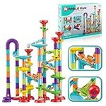 113 Pcs Marble Run for Kids,Marble 