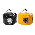 Golf Impact Power Smash Bag Swing Training Aids Impact Contact Power Golfer Practicing Hitting Bags Black/Yellow (Yellow)