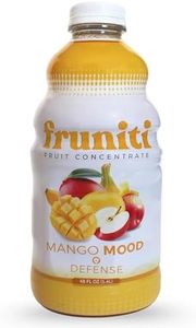 Fruniti Mango Smoothie Mix - Immunity + Antioxidants - No Sugar Added - Vitamin C, Zinc, & Echinacea - Pineapple, Apple, Banana, Mango Purée - Makes 24 Smoothies