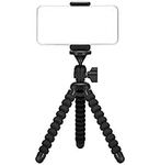 Ailun Phone Camera Tripod Mount/Stand Compact Phone Holder, Compatible for iPhone 15/14/13/12/11 and More Cellphone & Camera