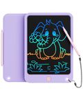 Toys for Girls Boys, Colorful Doodle Board Drawing Tablet, Memo Board, Drawing Pads with Lanyard, Travel Educational Toys Gifts for Boys Girls Age 3 4 5 6 7 8 9 Years (Purple)