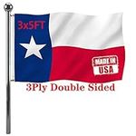 Jayus 3Ply Texas State Flag 3x5 Out