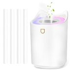 Qynoba 3L Humidifier for Bedroom, Room Humidifier，Air Humidifier with Color Changing Night Light for Home Office, 3 Mist Modes, 2 Nozzles, Auto Shut Off