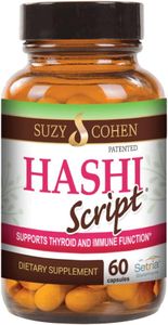 HashiScript Thyroid and Immune Support Formula with Catalase and Glutathione - 60 Capsules by Suzy Cohen