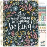 bloom daily planners HARDCOVER 2025 (8.5" x 11") Calendar Year Day Planner (January 2025 - December 2025) - Passion/Goal Organizer - Monthly & Weekly Inspirational Agenda Book - Be Kind