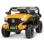 Baybee Panther Battery Operated Jeep for Kids, Ride on Baby Car with Music & Light | Kids Jeep Rechargeable Battery Car | Electric Jeep Car for Kids to Drive 2 to 6 Years Boy Girl (Orange)