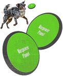 Maxpower Planet Dog Frisbee 2 Pack - Dog Frisbee Soft to Catch - Floating Frisbee for Dogs - Lightweight Flying Frisbee Dog Toy - Easy to Spot Dog Disc Frisbees Puppy Toys, Small to Large- 10-inch