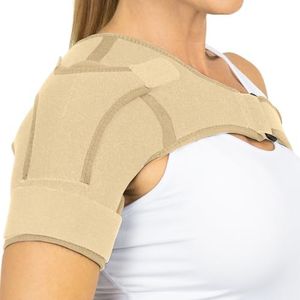 Vive Shoulder Stability Brace - Injury Recovery Compression Support Sleeve - For Rotator Cuff Injuries, Arthritis, Sprain, Dislocation, PT