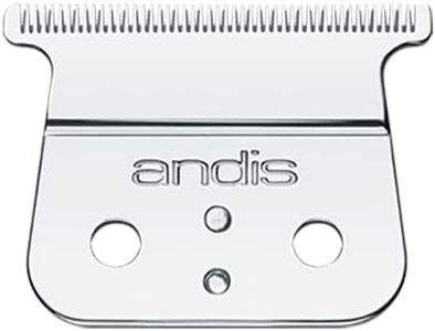 Andis 04575 Cordless T-Outliner Li Trimmer Stainless Steel Deep Tooth Replacement Blade