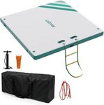 Inflatable Floating Dock, Swim Plat