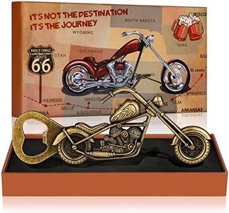 LULLEA Apribottiglie da Birra per Moto, Idea Regalo per Uomo Originale, Regalo Uomo Compleanno, Regali per Lui, Papà, Marito, Fidanzato, Festa di Compleanno, Gadget Utili, Bella novità, Regalo Natale
