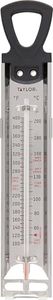 Taylor Stainless Steel Candy and Deep Fry Thermometer, 12-Inch Analog Paddle with Pan Clip, Ideal for Frying, Sugar, Brewing, Syrup, and More