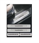 DIAMOND AUTO Harrier Sill Plate/Door Foot Step in Stainless Steel. (Set of 4 Pcs)