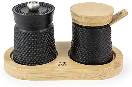 Peugeot Cast Iron Set (Bali Salt and Pepper with Tray)