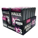 Halls Xs Sugar Free Mixed Berry Flavoured Candy More Flavor More Cooling 12.6g (Pack Of 12)