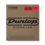 Dunlop DBFS45105 Flatwound Bass Str
