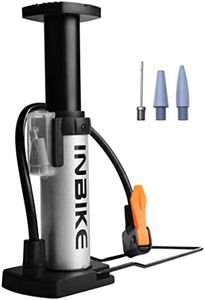 INBIKE Pompa Per Bici Pompa A Sfera Pompa Stand 160 Psi Ad Alta Pressione Con Valvola Presta E Schrader Per Pneumatici Per Bici Pallacanestro Calcio Palloncini