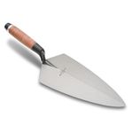 Marshalltown 19L12 12-inch Philadelphia Brick Trowel - Leather Handle