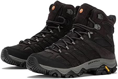Merrell Men's Moab 3 Apex Mid Wp Sneaker, Black/White, 10 UK