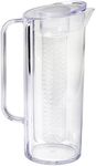 Tablecraft Beverage Infusion Pitcher with Lid, SAN Plastic, 16 x 10 x 27 cm