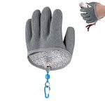 ARCLIBER Fishing Glove for Men with Magnet Release, Puncture Resistant Fish Glove for Handling, Catching, Cleaning, Anti-Slip Textured Grip Palm