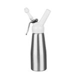 thw Aluminium Cream Whipper/Dispenser Canister-500 Ml Multiple Attachments for Heavy Duty Professional Use in Homes, Cafes, Hotels and Restaurants