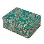 Sara Miller - Green Birds Deep Rectangular Tin