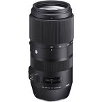 Sigma 729955 100-400 mm F5-6.3 DG OS C Nikon Fitting HSM Lens - Black