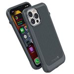 Catalyst iPhone 13 Pro Max Case Vibe Series, Compatible with MagSafe, Drop Proof Protection, Slim Case Design, with Lanyard (Battleship Grey)