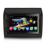 Erisin 8-Core 4GB+64GB Android 13 Car Stereo with Sat Nav for FIAT DUCATO CITROEN JUMPER PEUGEOT BOXER Car Radio Bluetooth Support Wireless CarPlay DAB+ Wifi DVR Android Auto GPS DSP USB RDS FM