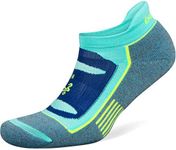 Balega Unisex Adults Blister Resist No Show Socks, Ethereal Blue/Light Aqua, Medium US