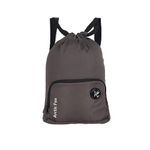 Arctic Fox 15 Liters Draw String Bag Dull Grey Backpack (DULL GREY)