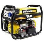 Wolf 3000w Petrol Generator WPB4010LR with Electric Start 3.75KVA 7HP 4-Stroke 13Amp BS Socket & 230V 16Amp Industrial Socket - 2 Years Warranty