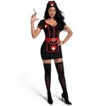 Spooktacular Creations Women Cardiac Arrest Nurse Costume Set for Adult Halloween Dress Up Party Cosplay-M